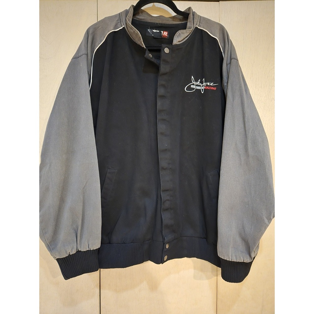 John Force Racing Jacket Mens XL 16X Funny Car Champion NHRA Tri-Mountain